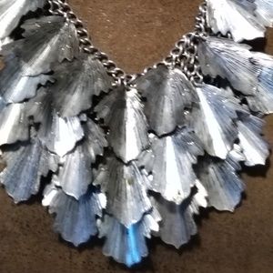 Bib Leaf Necklace